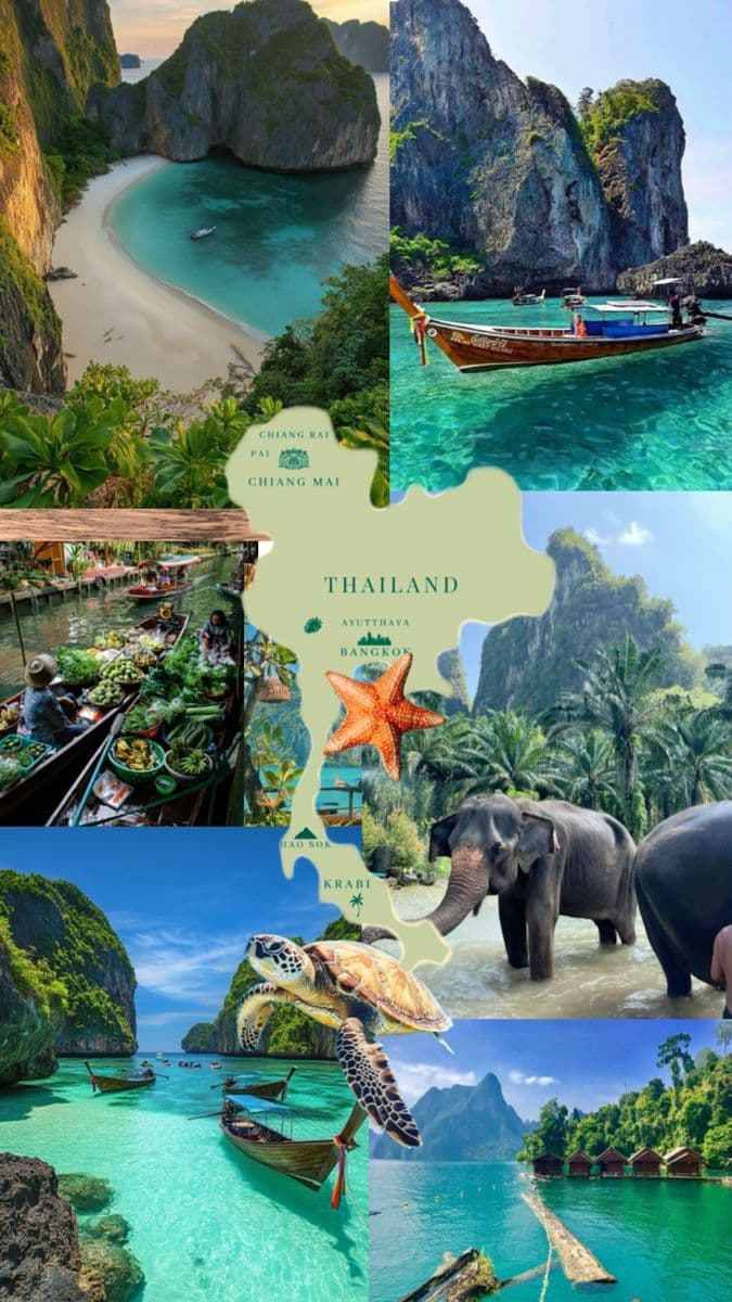 Thailand — sun, sea and tropical nature